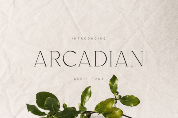 Arcadian Serif Font for Professional Branding