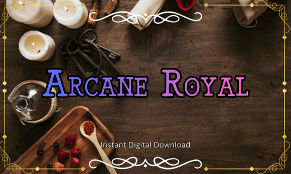 Arcane Royal Font for Bold Fantasy Branding