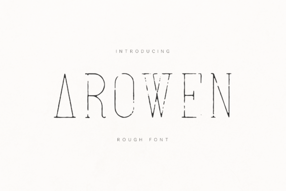 Arowen Serif Font for Handmade Branding & Printables