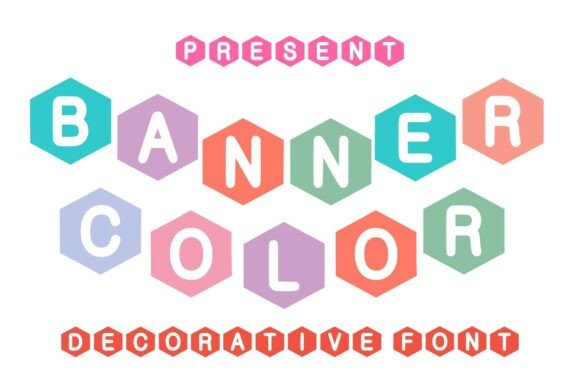 Banner Color Font for Playful, Professional Branding