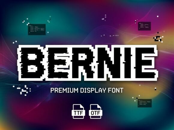 Bernie Font: A Decorative Display Typeface That Commands Attention