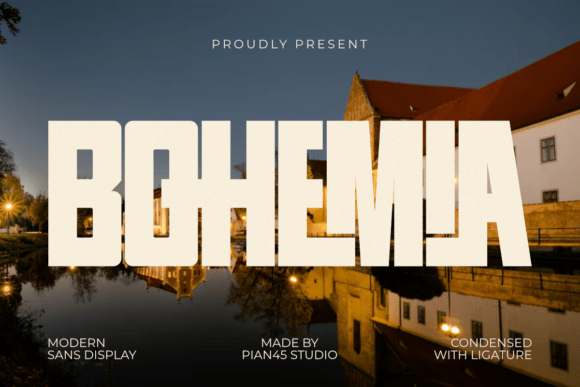 Bohemia: A Luxury Sans Serif Font for High-Impact Branding