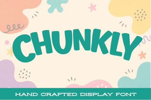 Chunkly: A Bold, Playful Sans Serif Font for Editorial Joy