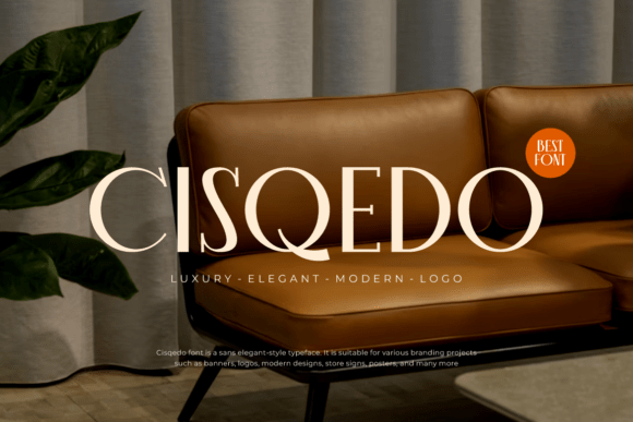 Cisqedo Font: Bold & Authentic Sans Serif Typeface