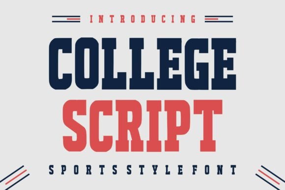 College Script Font for Bold, Trustworthy Branding