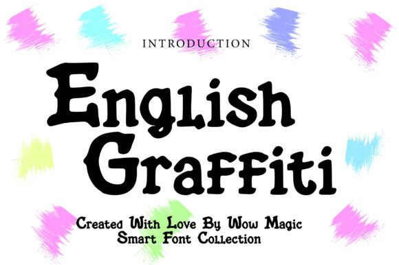 English Graffiti Font for Handmade Labels & Bold Creative Branding