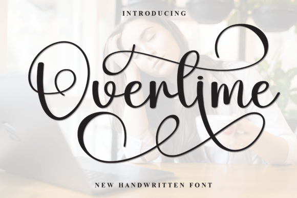 Overtime Script Handwritten Font for Playful Branding