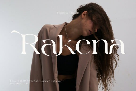 Rakena Serif Font for Elegant Brand Identity