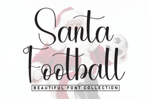 Santa Football: A Joyful Script Handwritten Font for Real Projects
