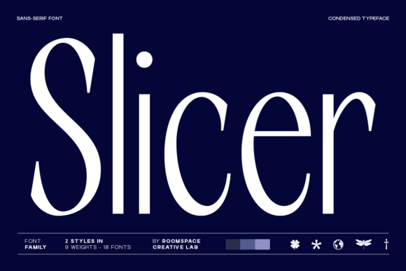 Slicer: A Precision Sans Serif Font for Scroll-Stopping Marketing