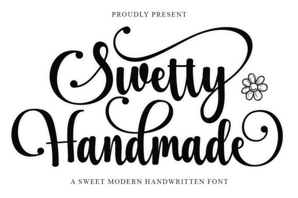Sweetty Handmade Script Font for Elegant Branding