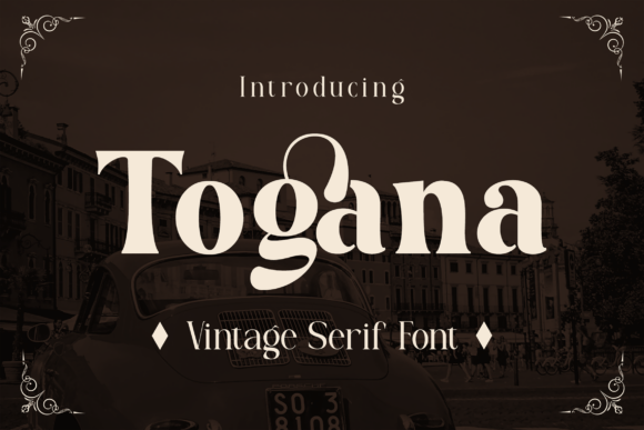 Togana: A Refined Serif Typeface for High-Performance Brand Graphics