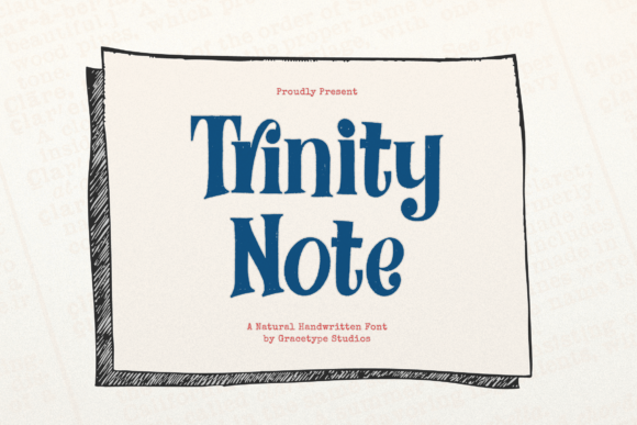 Trinity Note: A Natural Handwritten Font for Authentic Branding